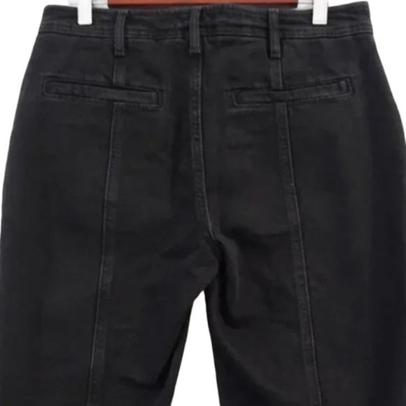 NEW Free People Flare Leg Bootcut Jeans Womens Size 28 Black Denim - Picture 6 of 6